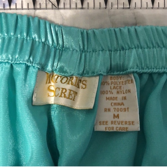 Vintage Victoria's Secret Gold Label 2 Piece
Button Up Night Shirt & Pajama Pant - Picture 15 of 15